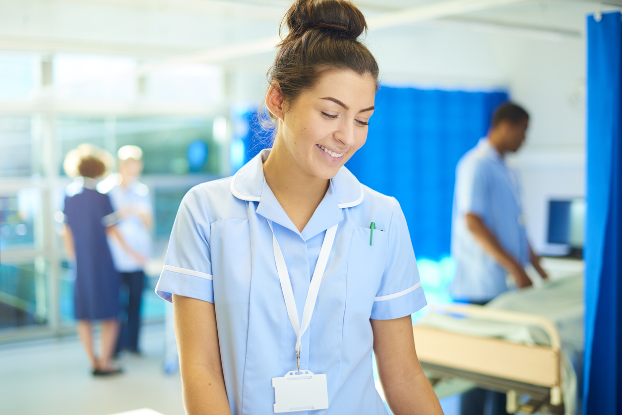 Nurse in a hospital