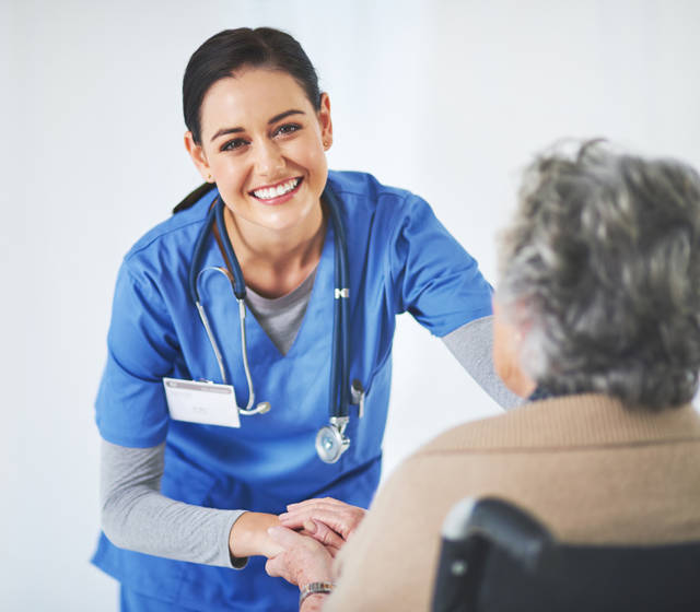 Nurse in a hospital Nurse in a hospital