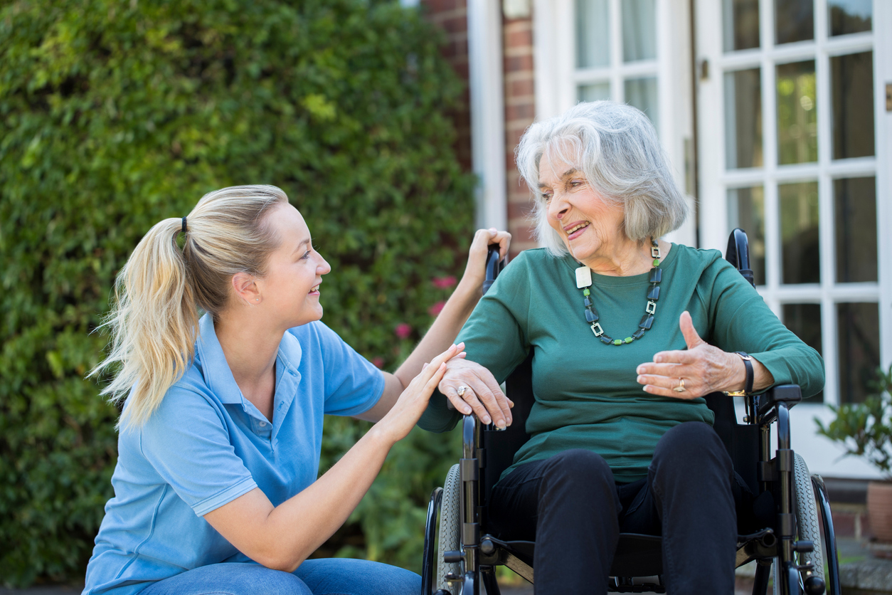 Carer at home