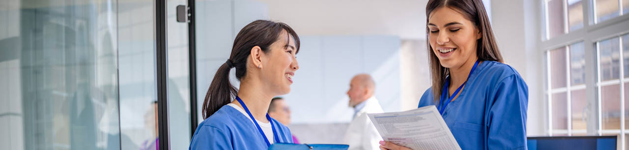 Nurse in a hospital Nurse in a hospital