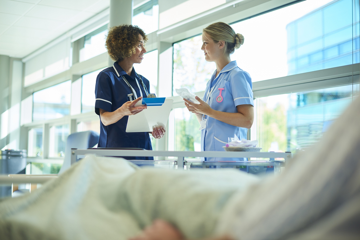 Nurse in a hospital