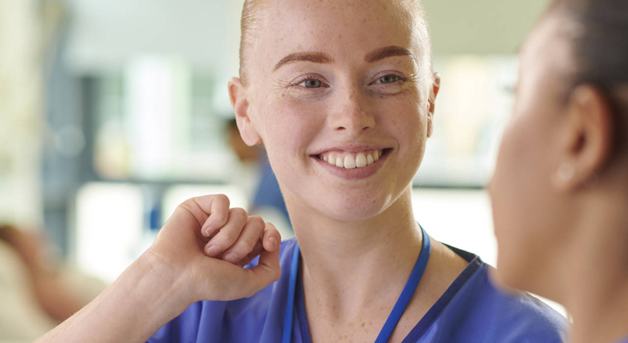 Nurse in a Hospital Nurse in a Hospital