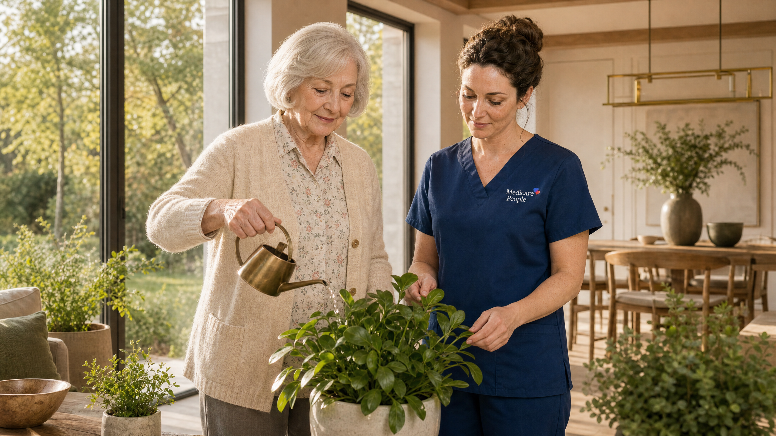 Some days may be easier than others. A carer can provide extra assistance when symptoms are more difficult, then step back when the person feels able to do more for themselves.  At Medicare People, we focus on the person, not simply their condition.  We listen to how arthritis affects their day and provide support where it will make a meaningful difference. The aim is to reduce unnecessary strain while helping your loved one stay involved, comfortable and independent.