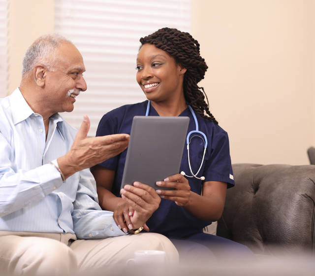 Carer at home Carer at home